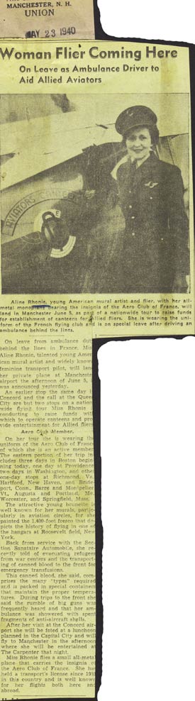 Manchester, NH Union, May 23, 1940 (Source: Roberts)